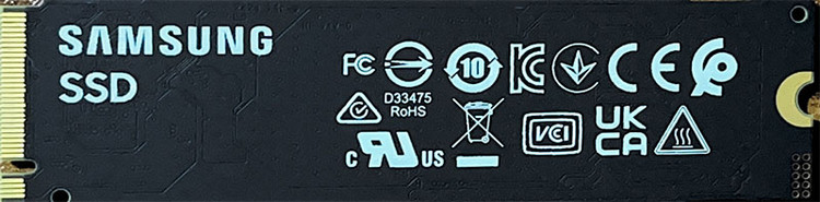 اس اس دی اینترنال سامسونگ مدل MZ-VL85120 ظرفیت 512 گیگابایت