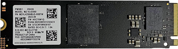 اس اس دی اینترنال سامسونگ مدل MZ-VL42560 ظرفیت ۲۵۶ گیگابایت